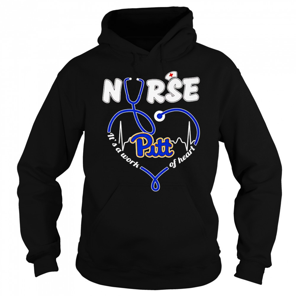 Nurse it’s a work of heart Pittsburgh Panthers shirt Sweatshirt
