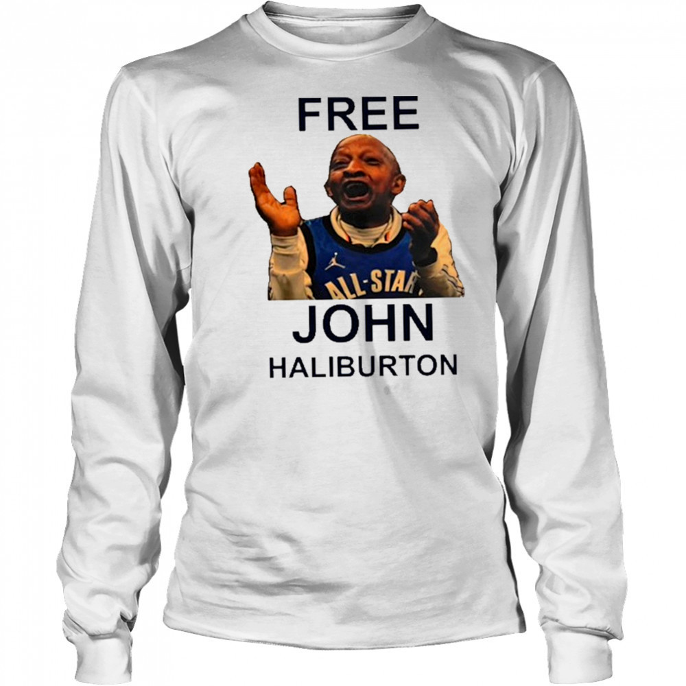 Obi Toppin Free John Haliburton shirt Long Sleeved