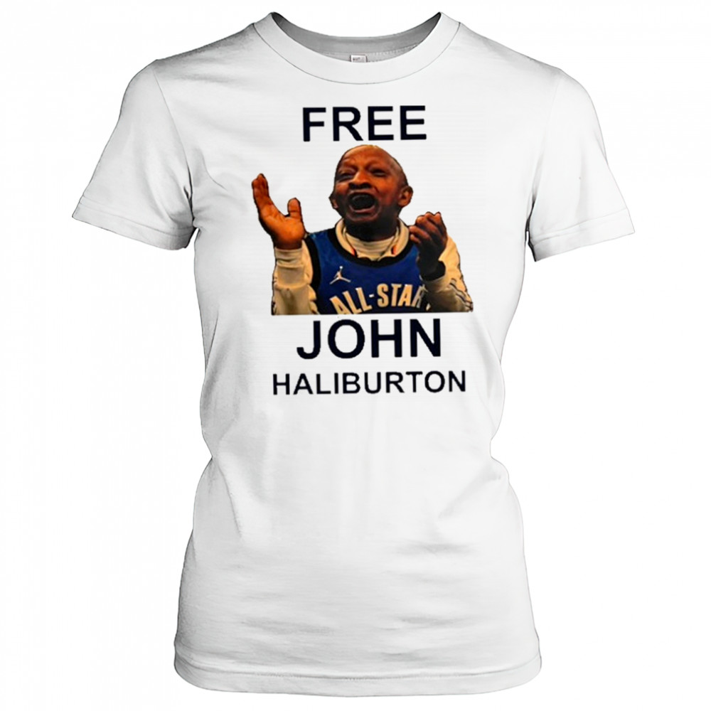 Obi Toppin Free John Haliburton shirt Women's T-shirt