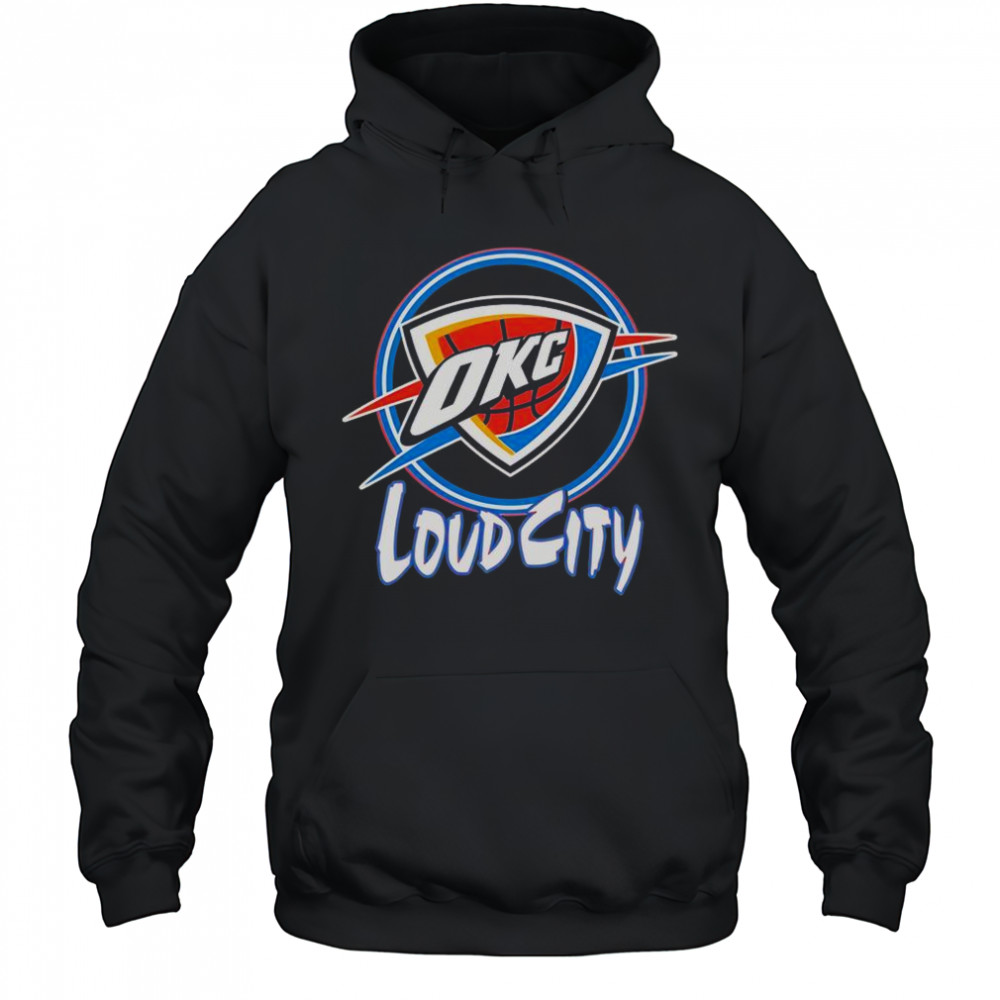 OKC Thunder Neon Loud City T-Shirt Hoodie