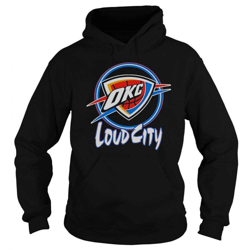 OKC Thunder Neon Loud City T-Shirt Sweatshirt