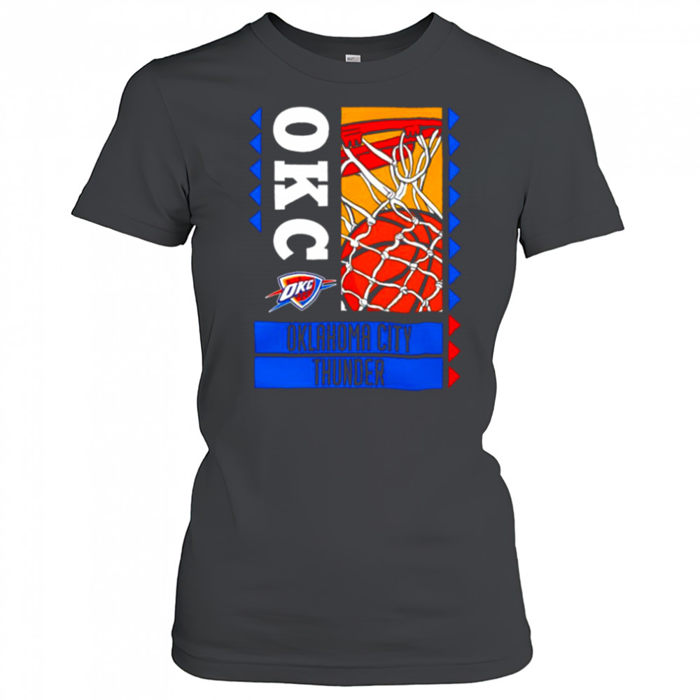 Oklahoma City Thunder basketball art shirt Women's T-shirt