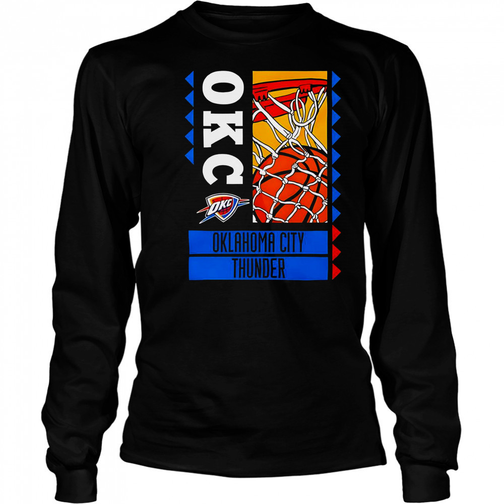 Oklahoma City Thunder Basketball Ballin 2025 T-Shirt Long Sleeved