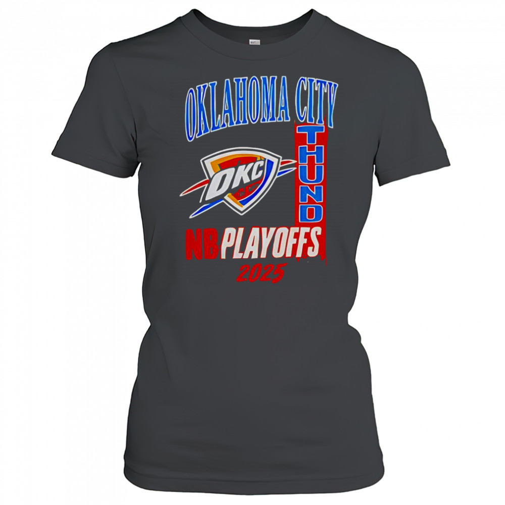 Oklahoma City Thunder NBA Playoffs 2025 Fan T-Shirt Women's T-shirt