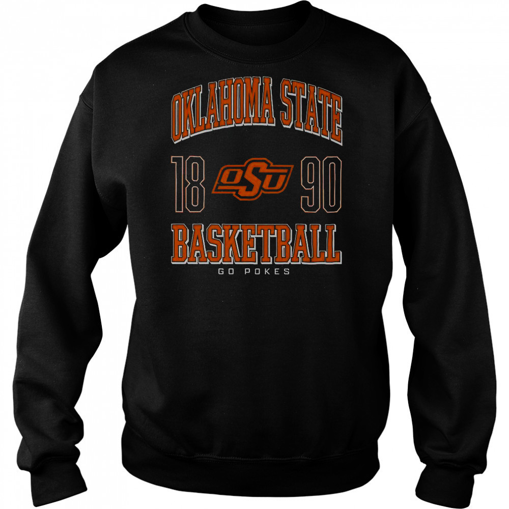 Oklahoma State Cowboys Basketball T-Shirt Hoodie