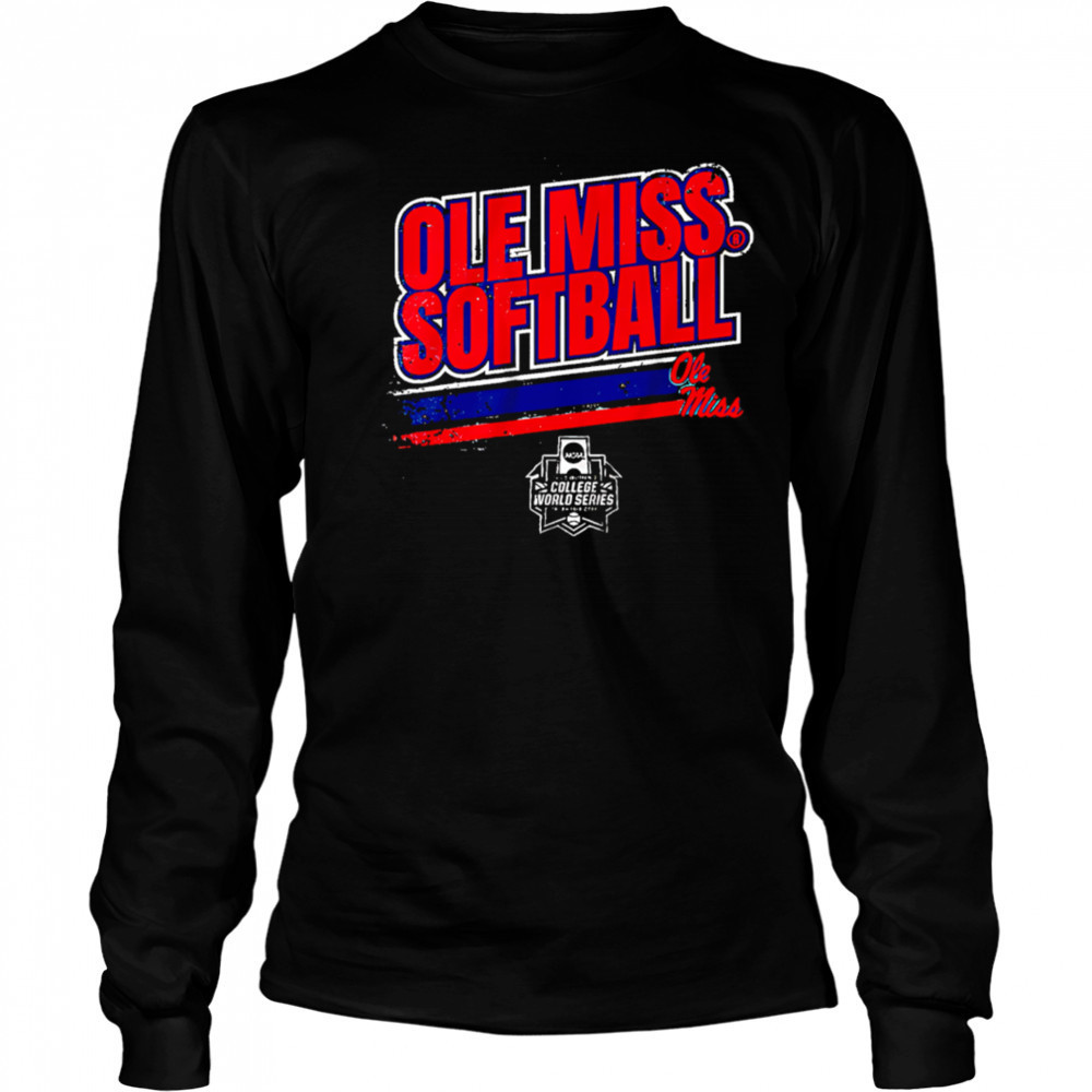 Ole Miss Softball Women’s College World Series 2025 shirt Long Sleeved