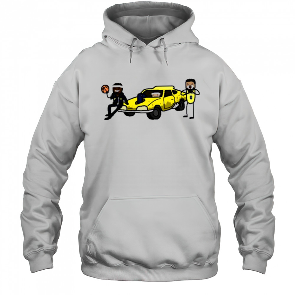 Pacer’s are 6 1 on the road Pacers road Warriors cartoon shirt Hoodie