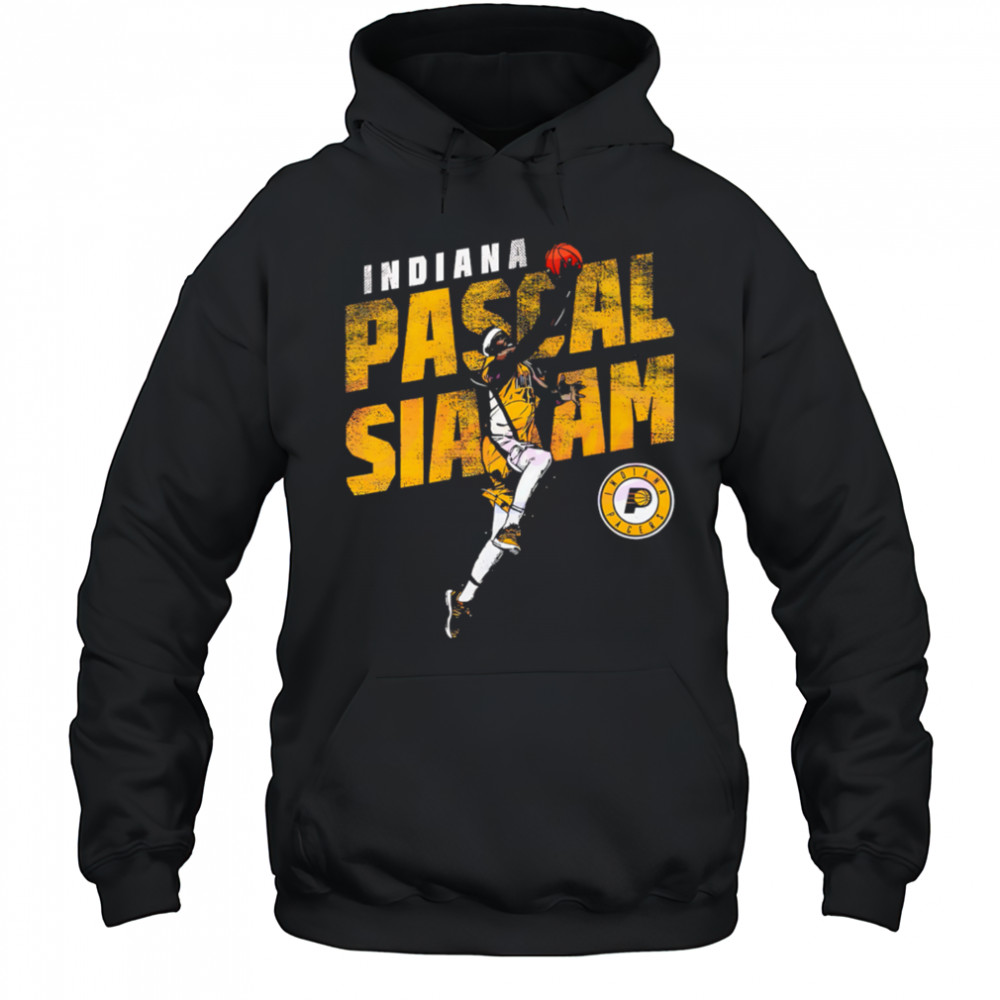Pascal Siakam Indiana Pacers Basketball Slant retro shirt Hoodie