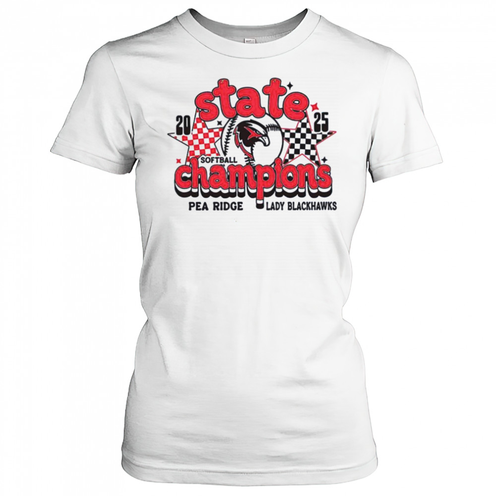 Pea Ridge Lady Blackhawks 2025 State Champions shirt Women's T-shirt