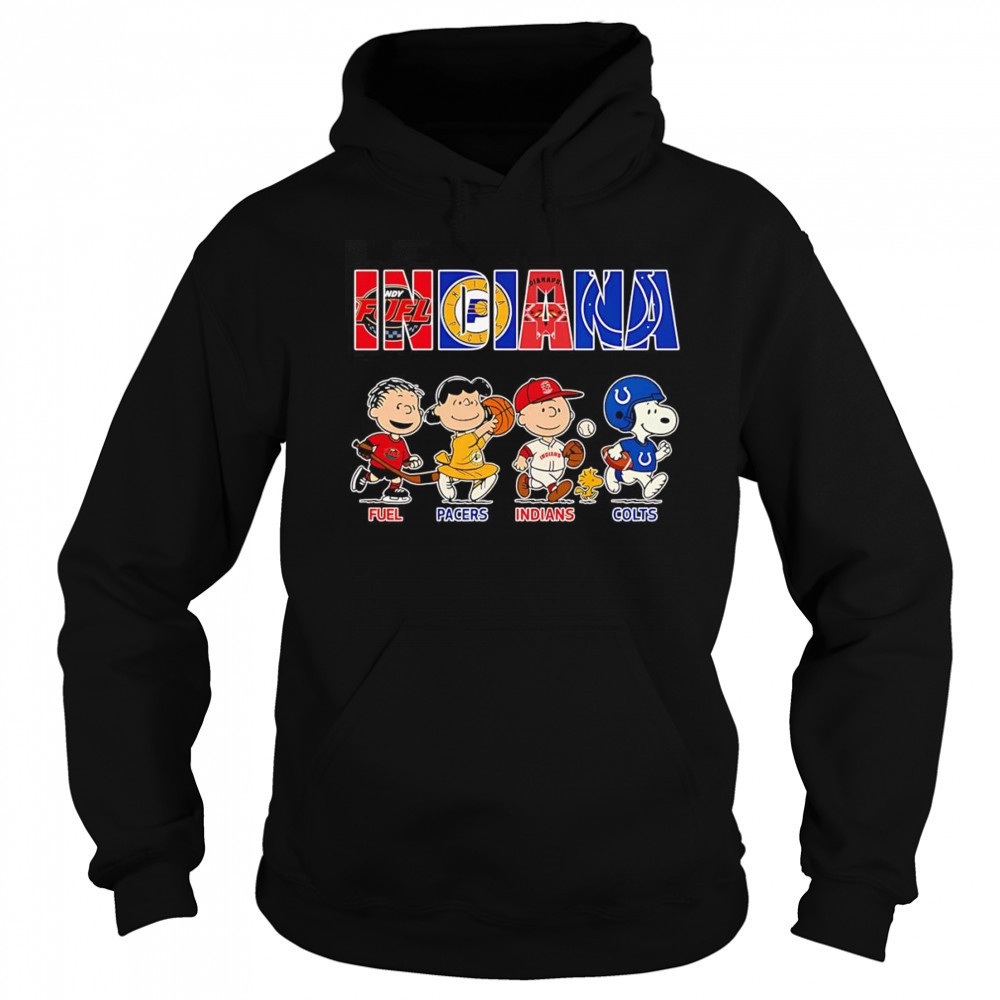 Peanuts Indiana Fuel Pacers Indians Colts shirt Sweatshirt