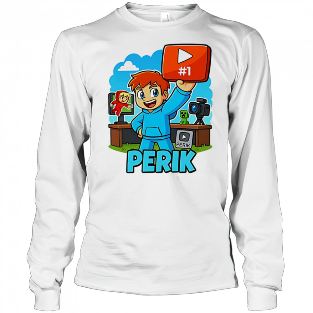 Perik 100k cartoon shirt Long Sleeved