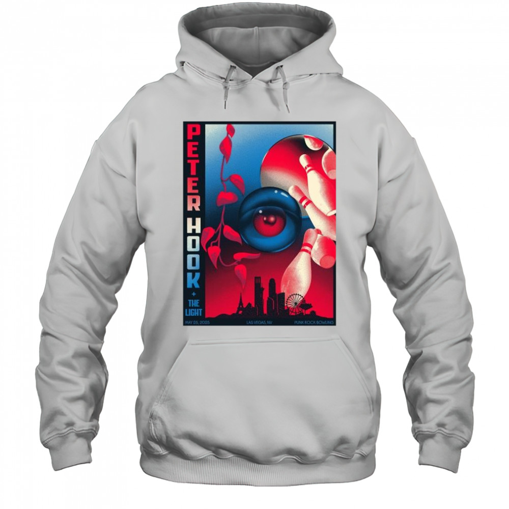 Peter Hook & The Light Punk Rock Bowling Las Vegas NV May 25 2025 Tour t-shirt Hoodie