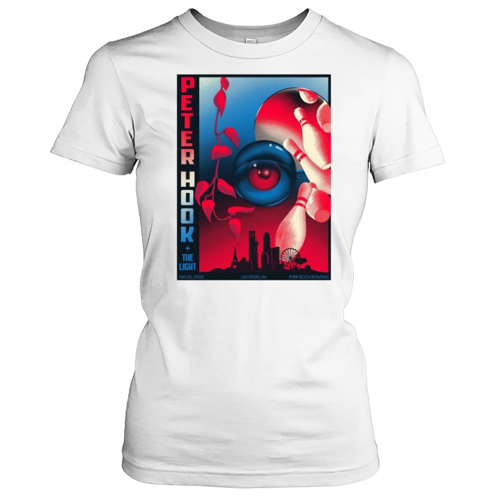 Peter Hook & The Light Punk Rock Bowling Las Vegas NV May 25 2025 Tour t-shirt Women's T-shirt