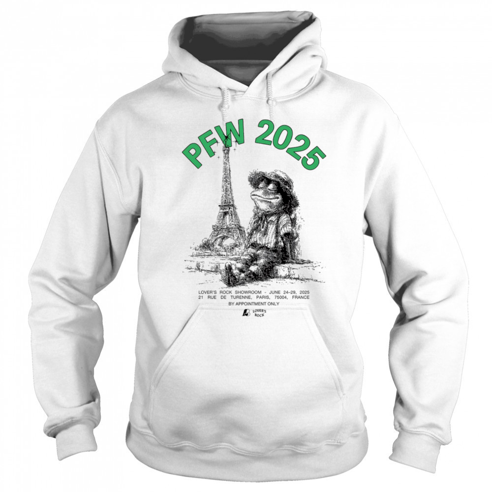 PFW 2025 lover’s rock showroom June 24 29 2025 shirt Sweatshirt