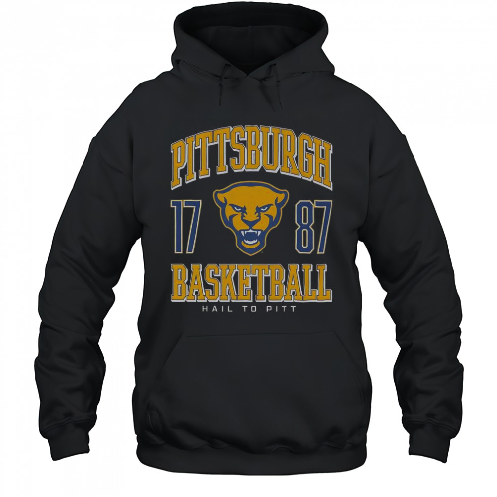 Pittsburgh Panthers Basketball T-Shirt Hoodie