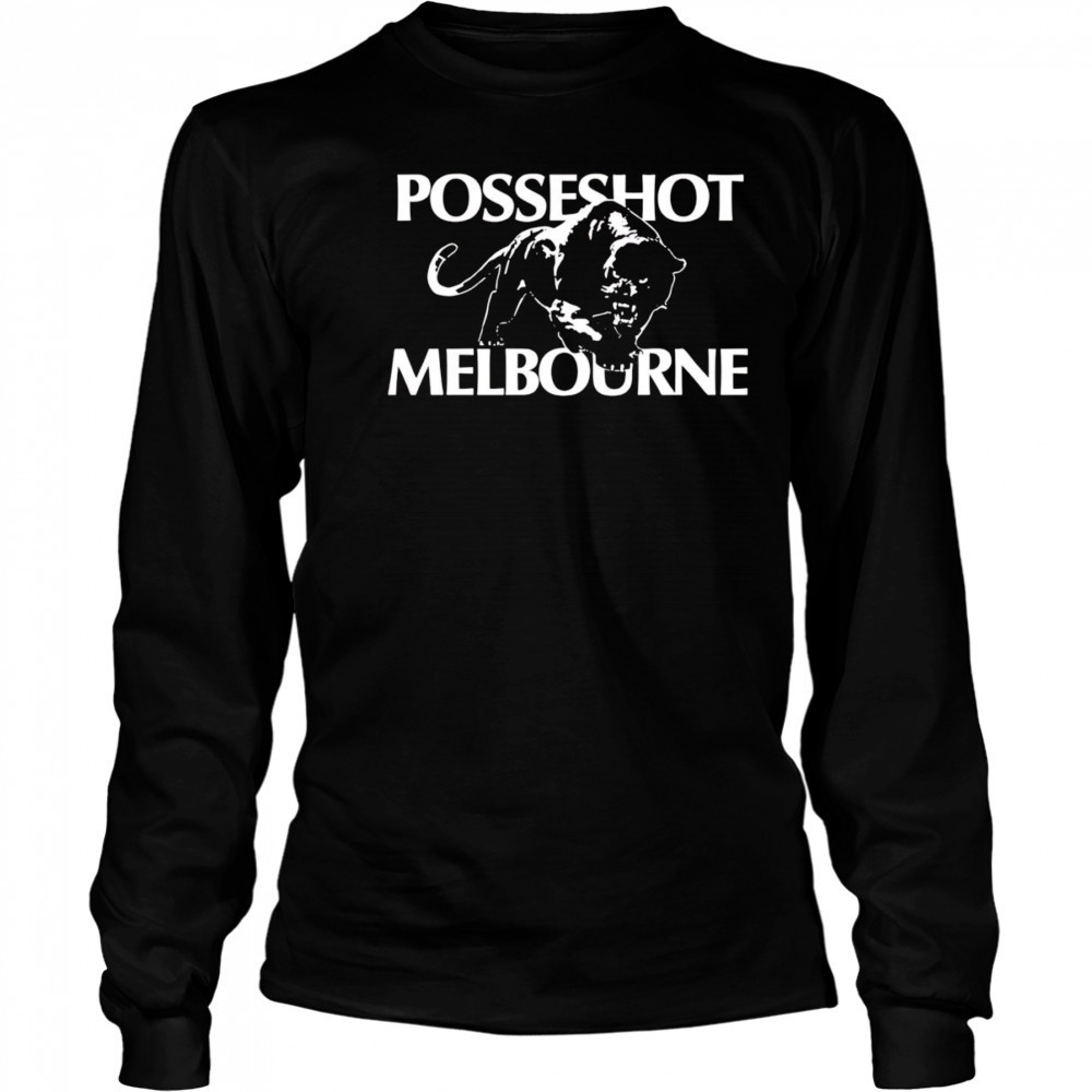 Posseshot Melbourne logo shirt Long Sleeved