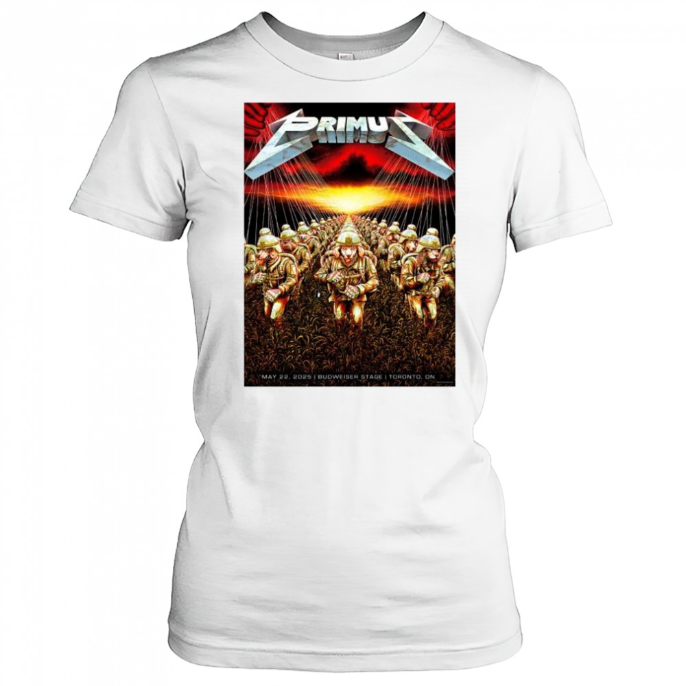 Primus At Budweiser Stage On May 22, 2025 Show Toronto ON t-shirt Women's T-shirt