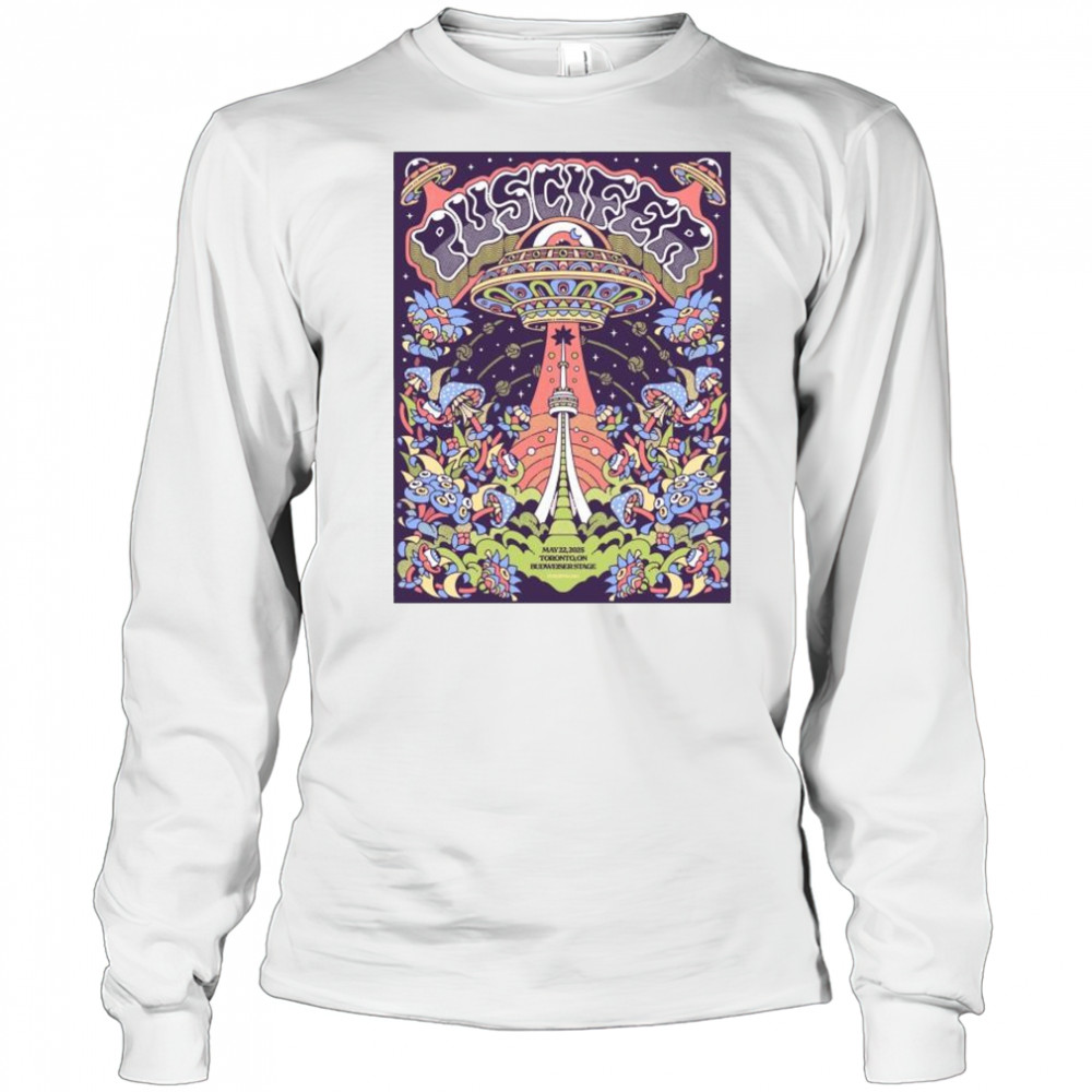 Primus May 22 2025 for Toronto ON Budweiser Stage t-shirt Long Sleeved