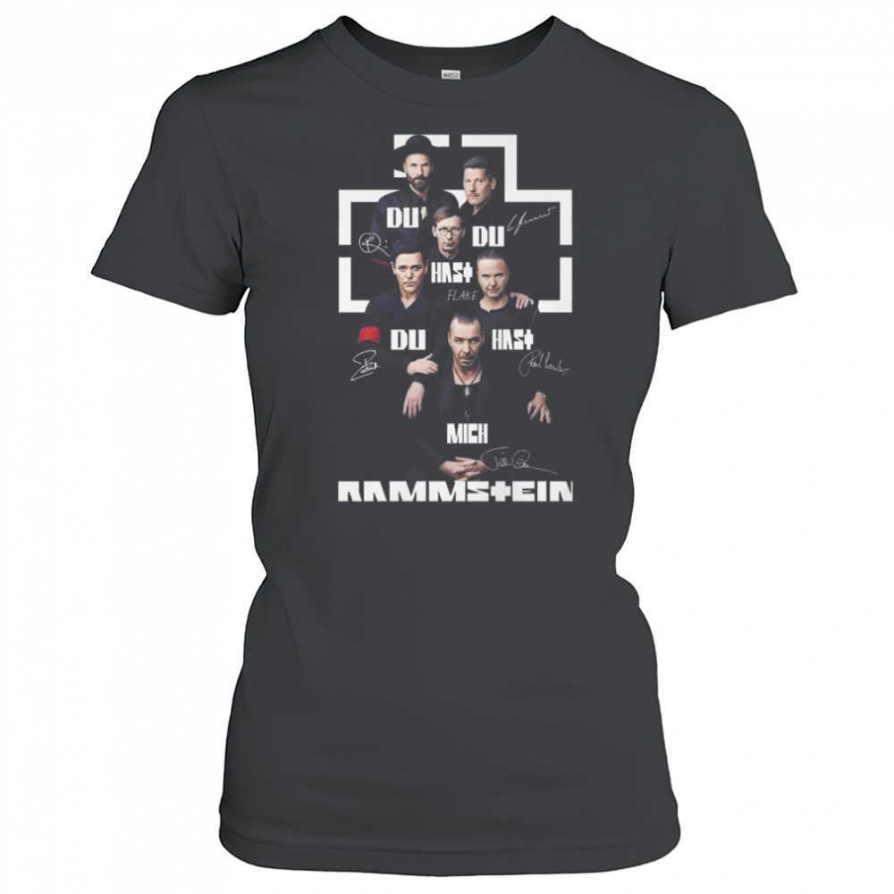 Rammstein Du Hast Mich Signature 2025 Shirt Women's T-shirt