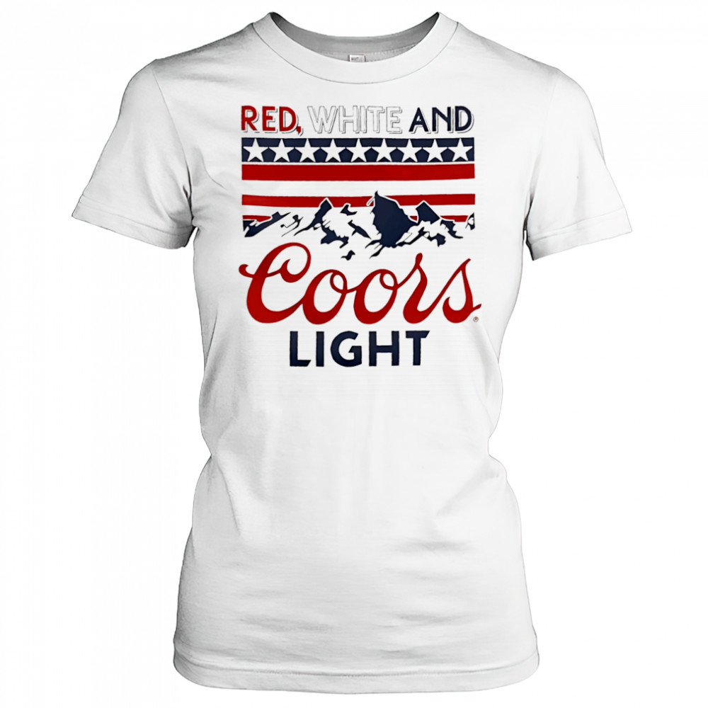 Red White And Coors Light shirt Women's T-shirt