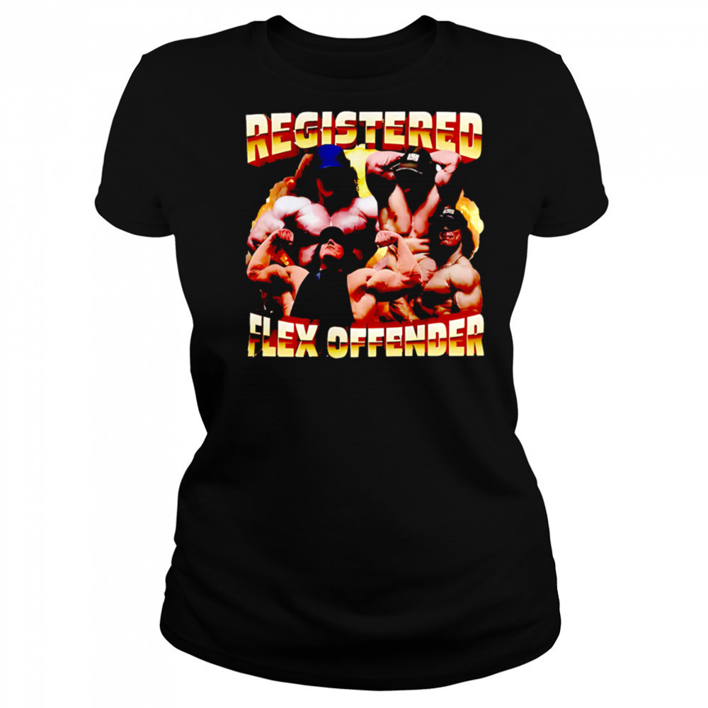 Registered Lex Offender Funny Gym Meme shirt Women's T-shirt