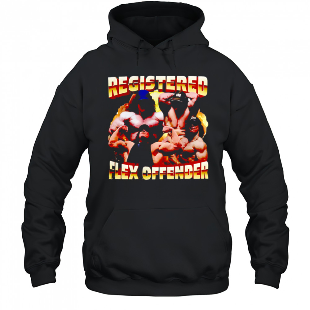 Registered Lex Offender Funny Gym Meme shirt Hoodie