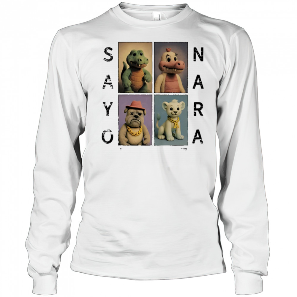 Sayonara Fvmily shirt Long Sleeved