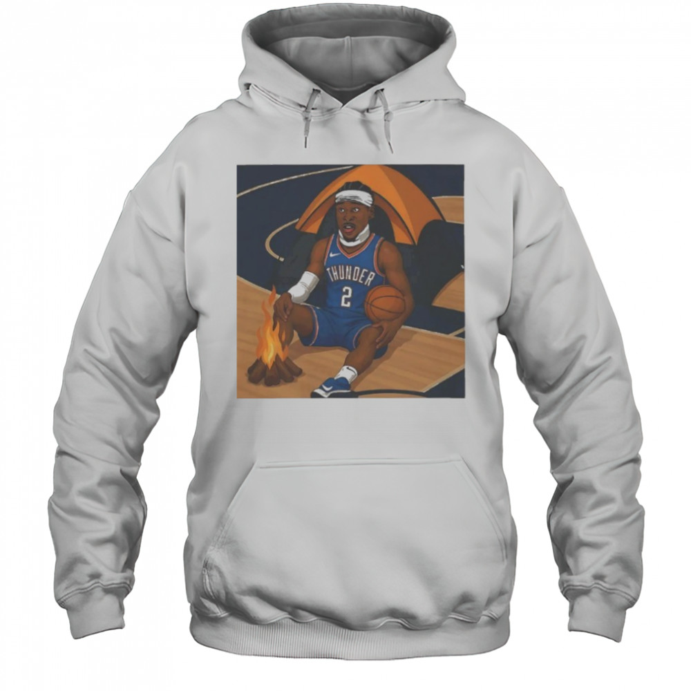 Shai Gilgeous-Alexander On Fire Shirt Hoodie