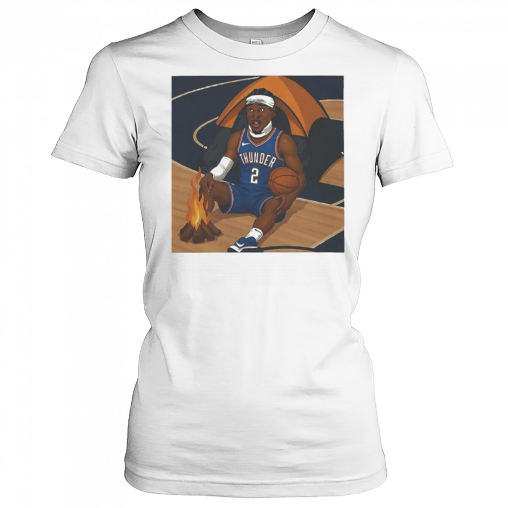 Shai Gilgeous-Alexander On Fire Shirt Women's T-shirt