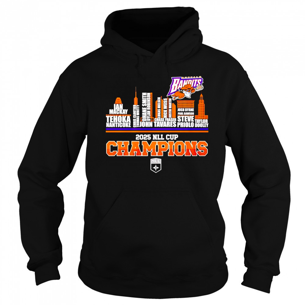 Skyline 2025 NLL Cup Champions Buffalo Bandits shirt Sweatshirt