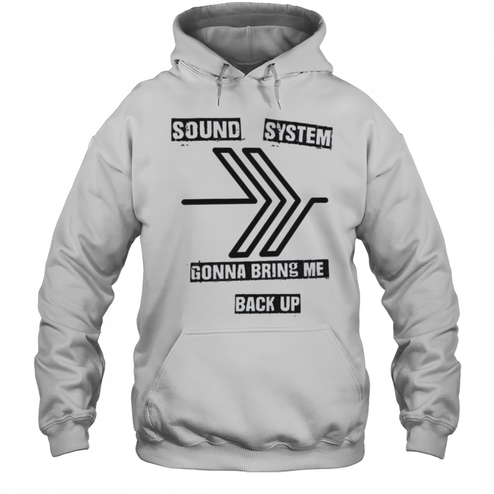Sound system gonna bring me back up shirt Hoodie