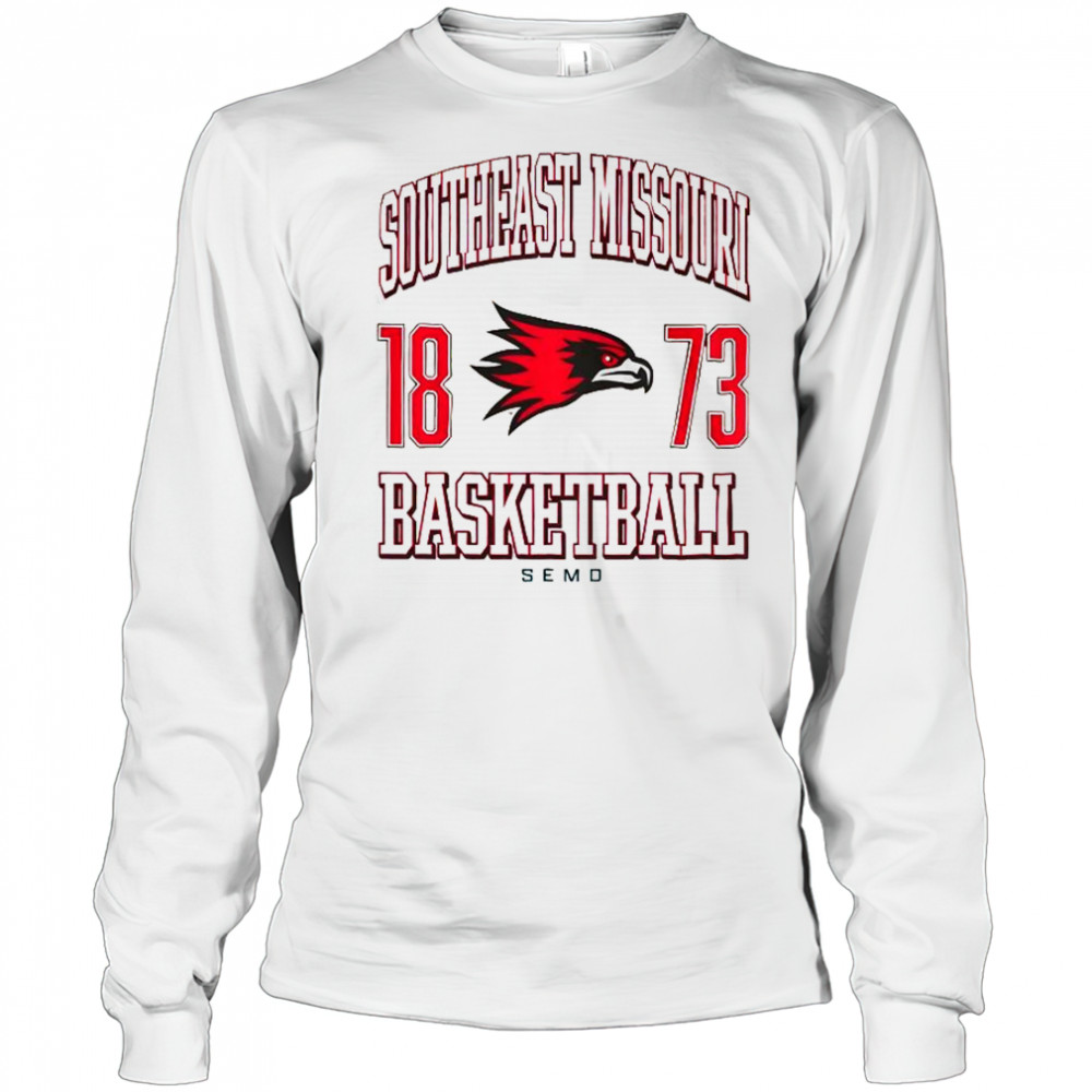 Southeast Missouri State Redhawks Basketball T-Shirt Long Sleeved