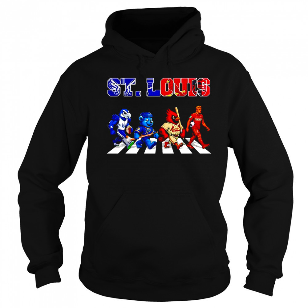St. Louis sports Abbey Road mascot shirt Sweatshirt