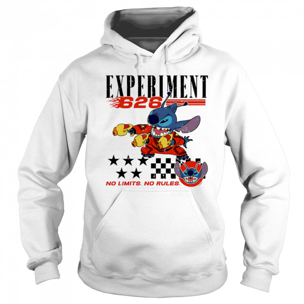 Stitch Racing Experiment 626 No Limits No Rules shirt Sweatshirt