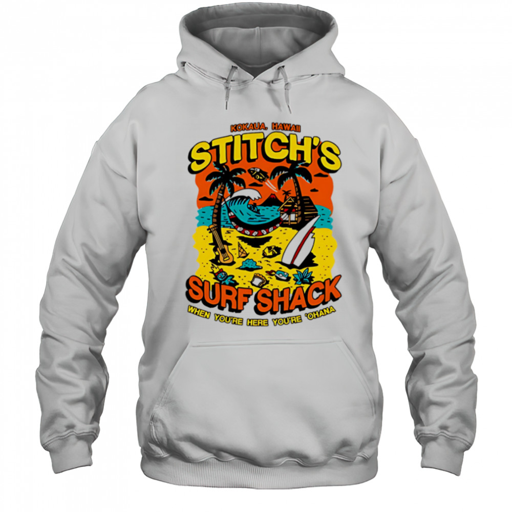Stitch’s surf shack shirt Hoodie