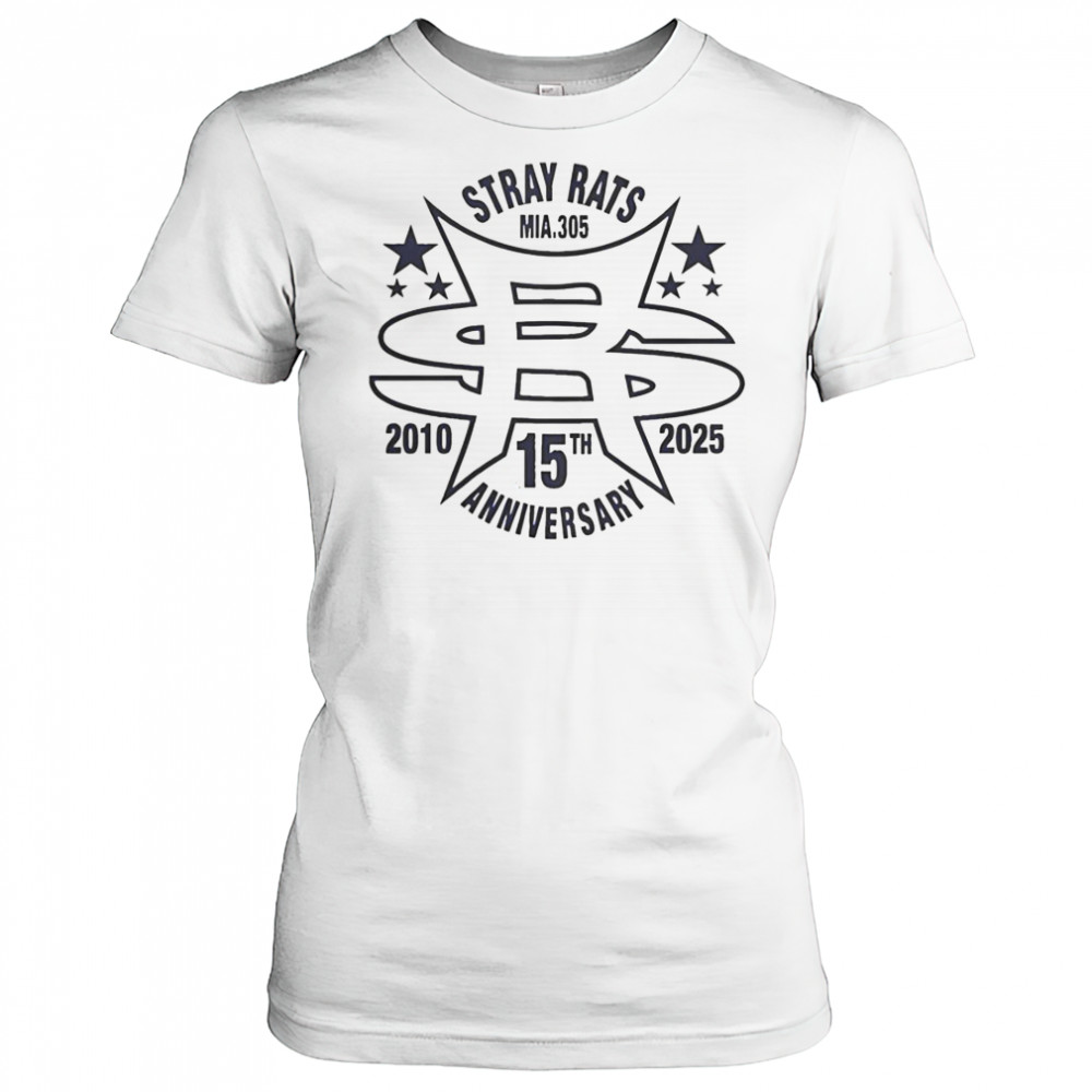 Stray Rats Mia 305 15th Anniversary 2010 2025 T-Shirt Women's T-shirt