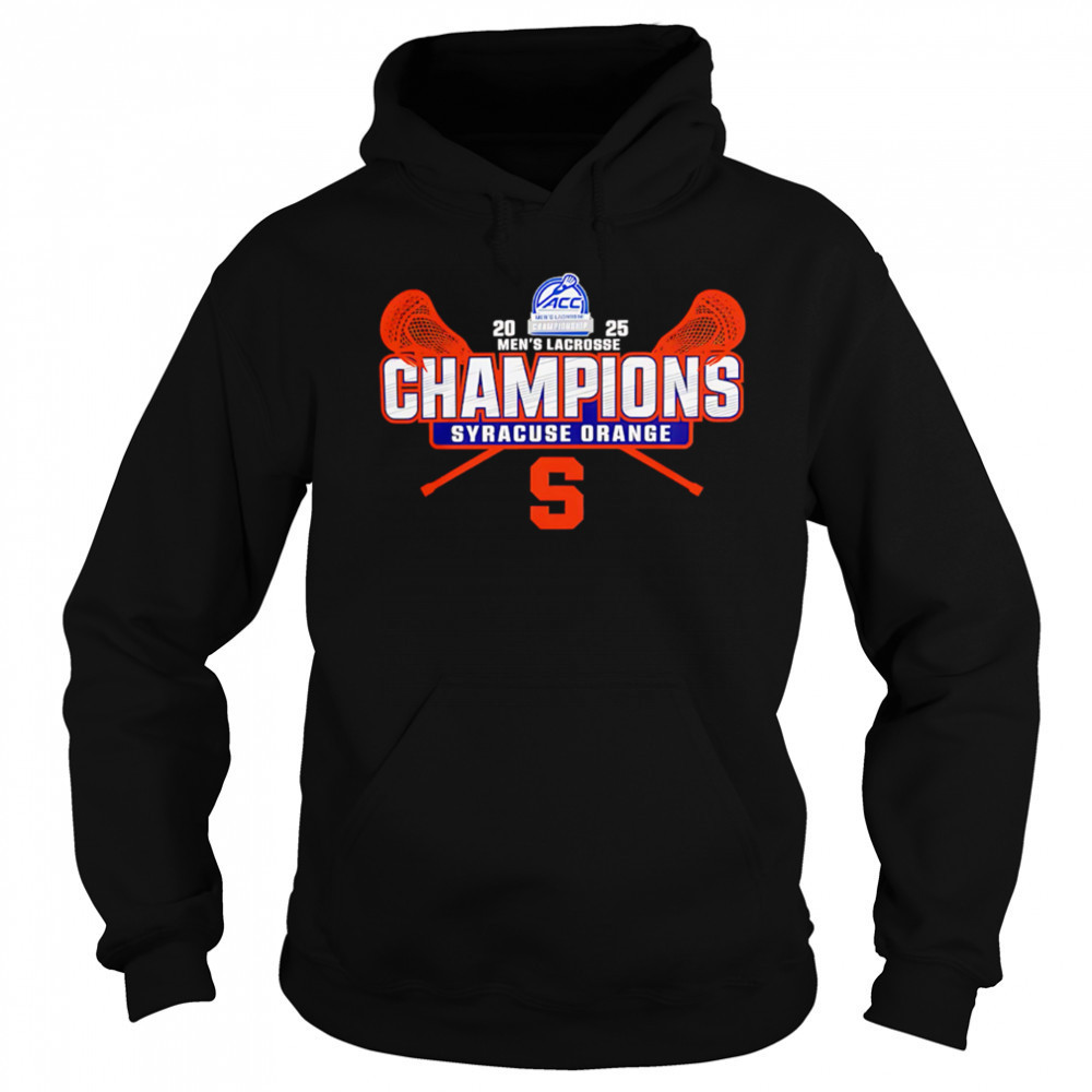 Syracuse Orange 2025 ACC Men’s Lacrosse Conference Champions shirt Sweatshirt