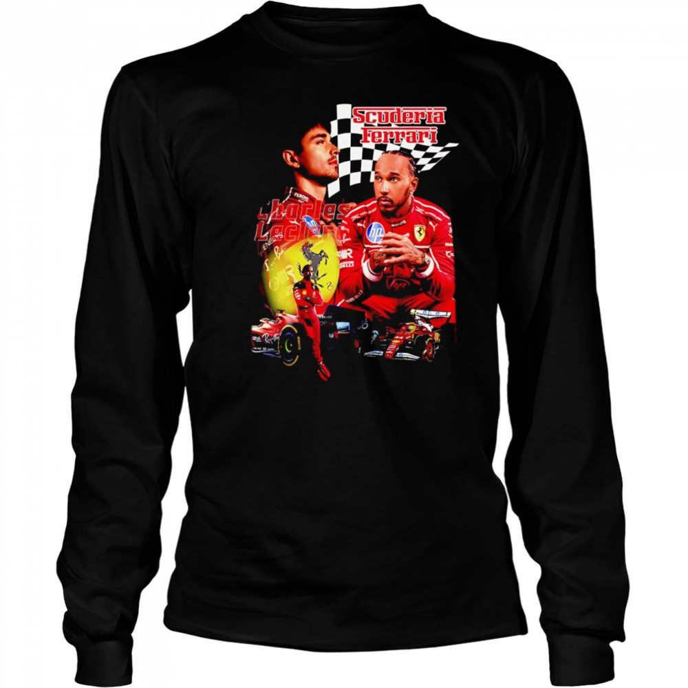 Team Ferrari Formula 1 graphic shirt Long Sleeved
