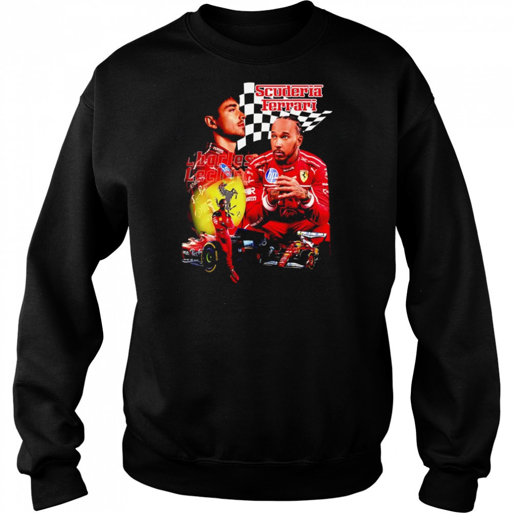 Team Ferrari Formula 1 graphic shirt Hoodie