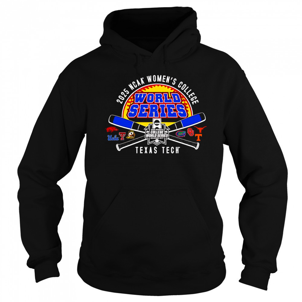 Texas Tech 2025 Softball College World Series Cross Bats shirt Sweatshirt