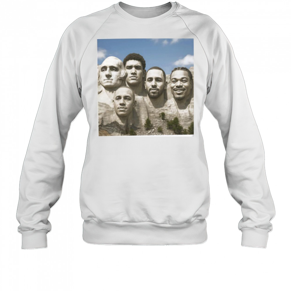The current mount Rushmore of NFL Antoine Winfield Jr. Kyle Hamilton Jessie Bates and Derwin James shirt Sweatshirt