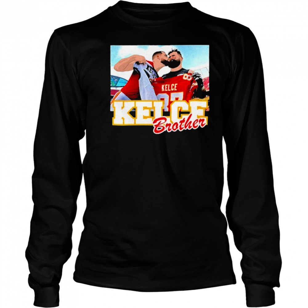 The Kelce’s Brothers cartoon shirt Long Sleeved