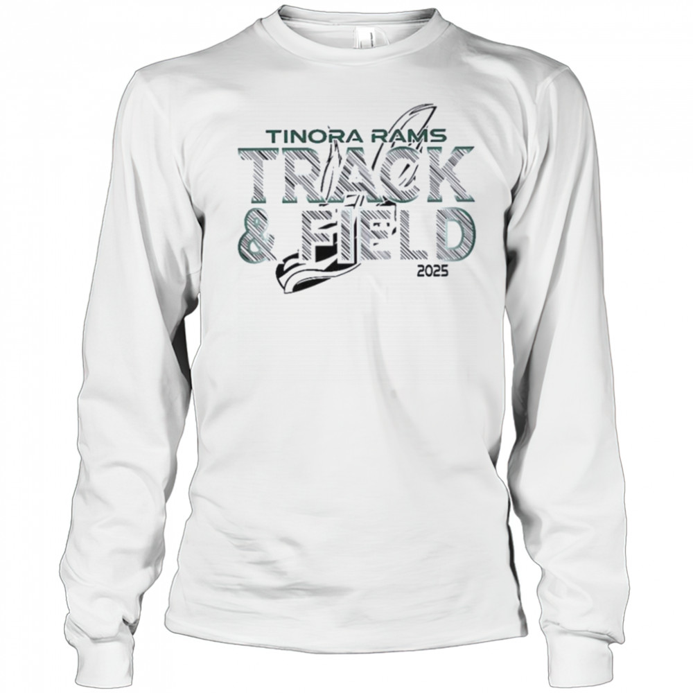 Tinora Rams Track and Field 2025 shirt Long Sleeved