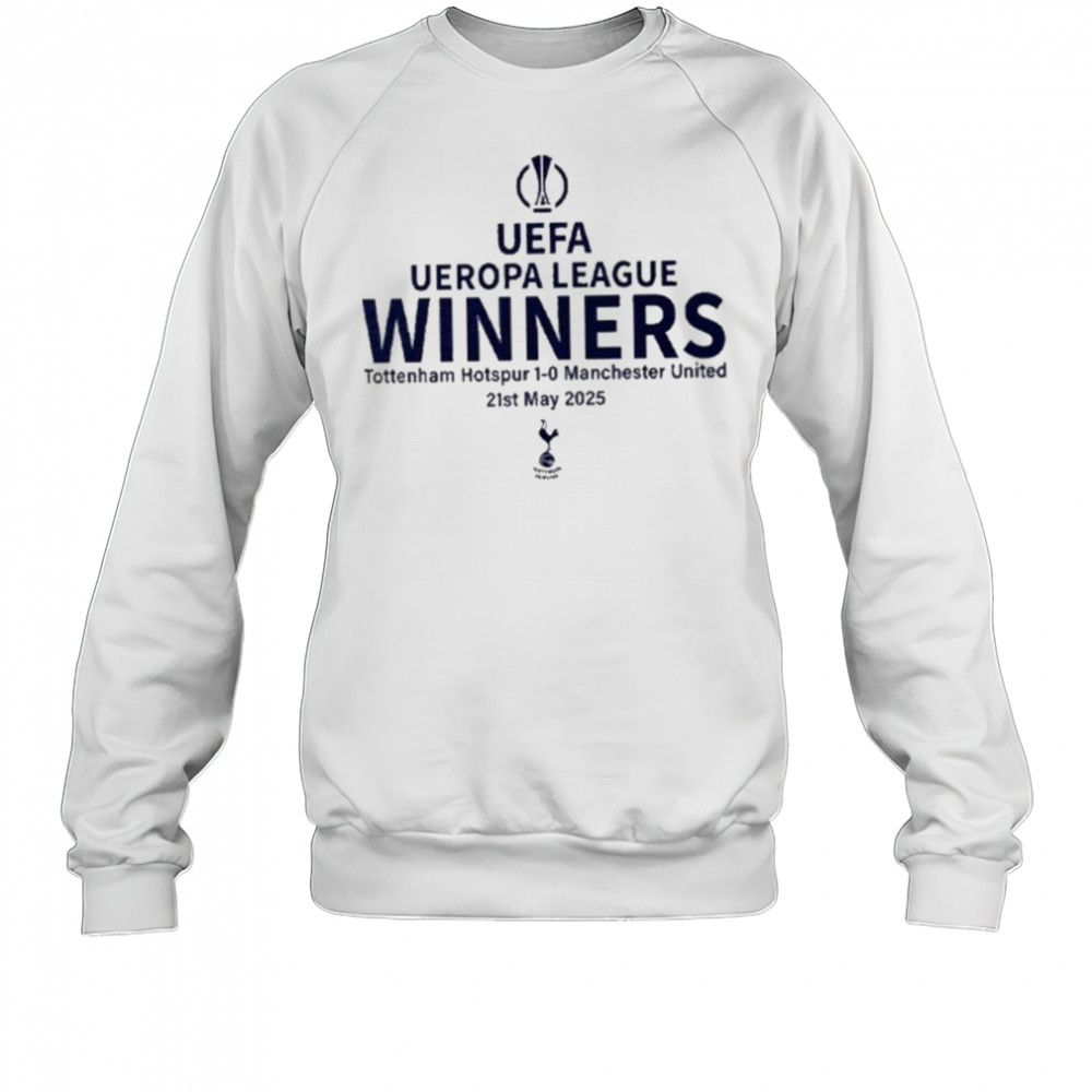 Tottenham Hotspur Europa League Winners Shirt Sweatshirt