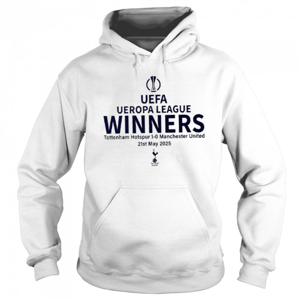 Tottenham Hotspur Europa League Winners Shirt Sweatshirt