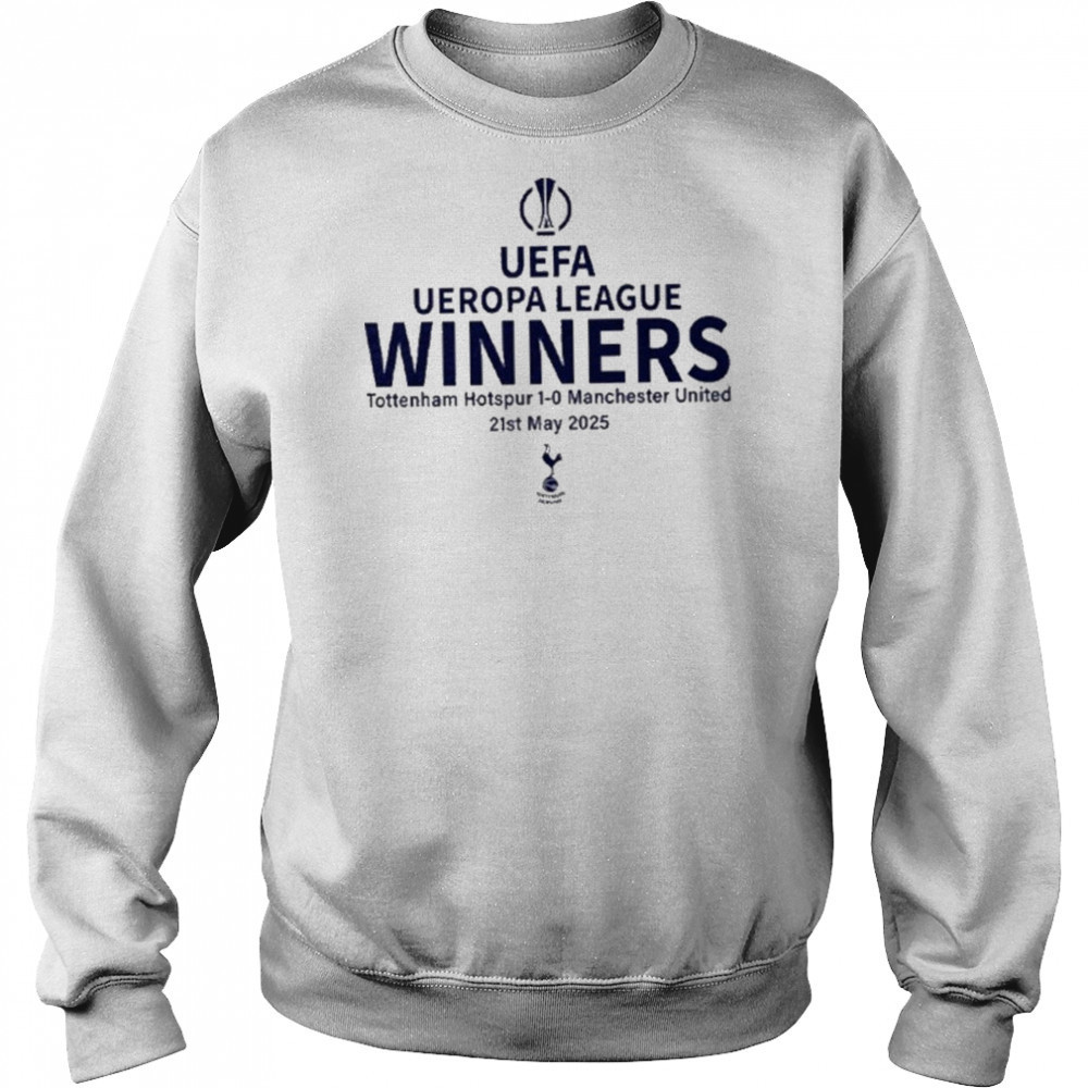 Tottenham Hotspur Europa League Winners Shirt Hoodie