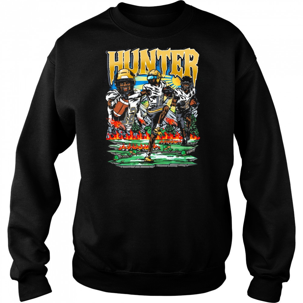 Travis Hunter Colorado Buffaloes NFL Planet Euphoria Art 2025 t-shirt Hoodie