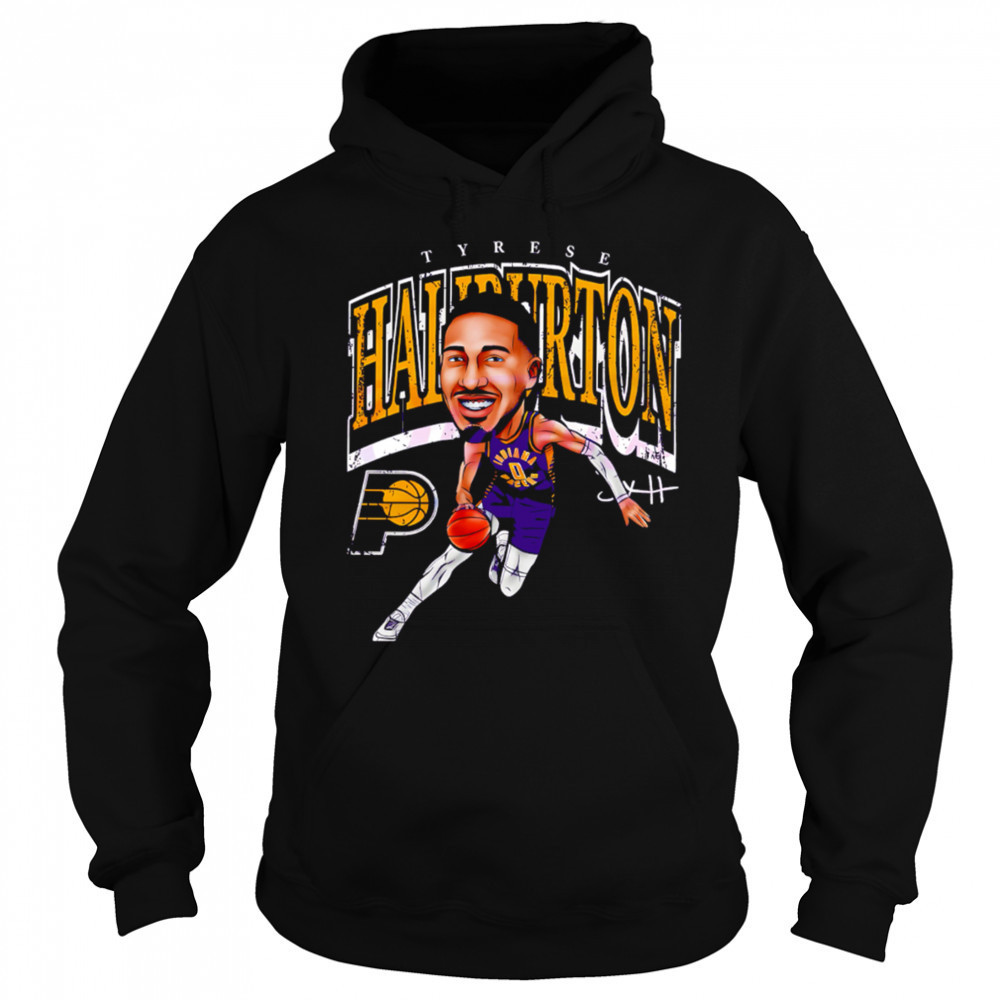 Tyrese Haliburton Indiana Pacers Basketball Cartoon Style funny cartoon shirt Sweatshirt