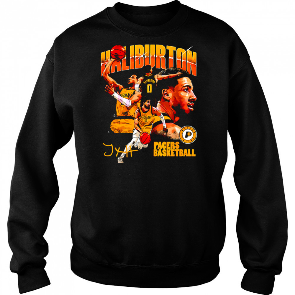 Tyrese Haliburton Indiana Pacers Basketball Collage shirt Hoodie