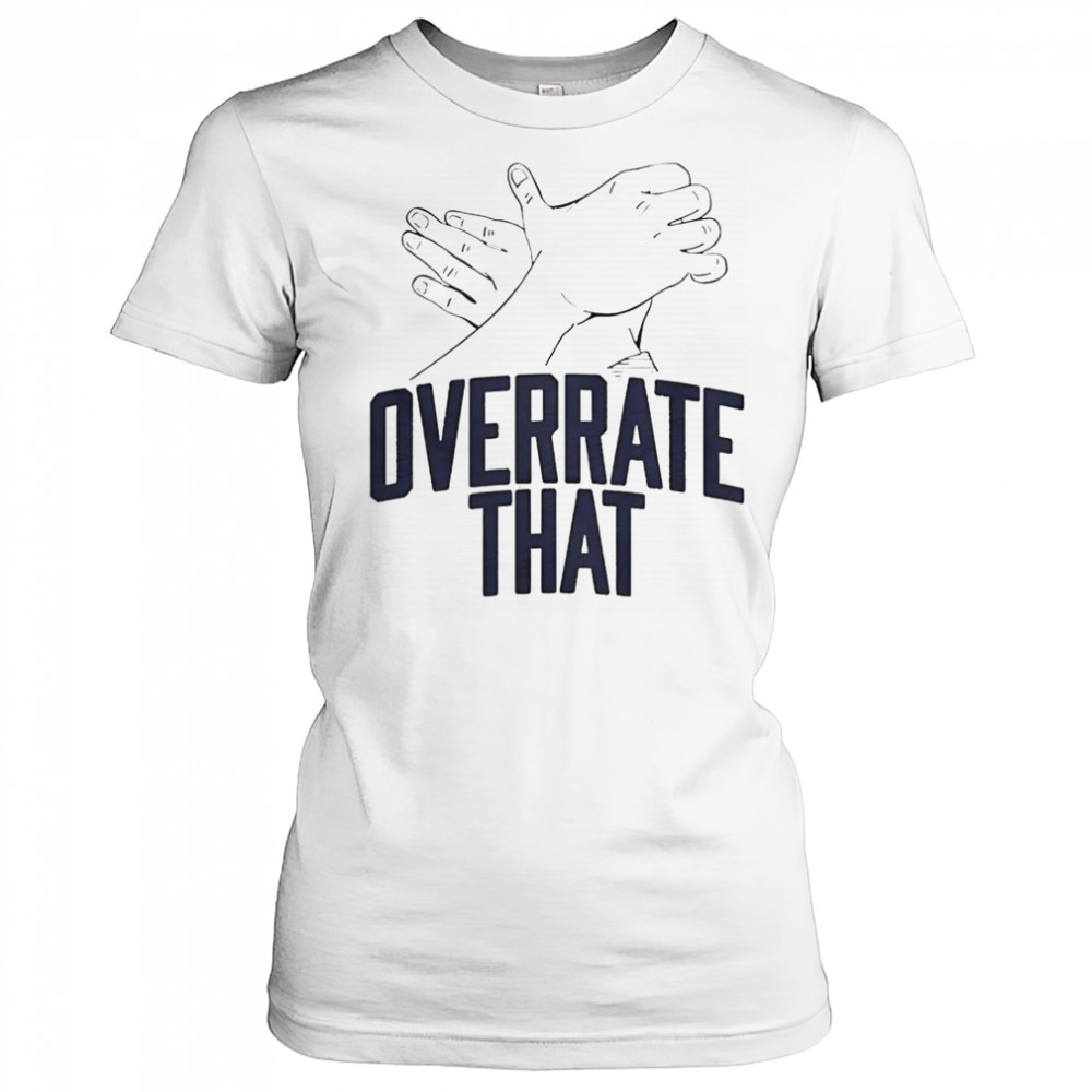 Tyrese Haliburton Overrate That Indiana Pacers Hands T-Shirt Women's T-shirt